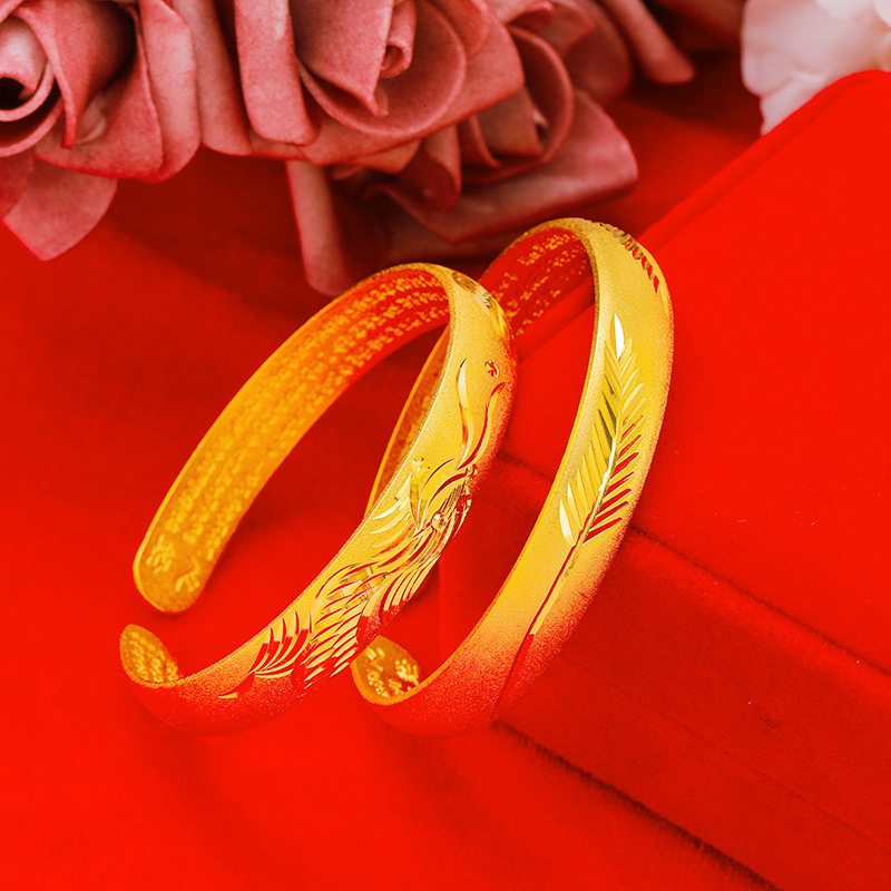 Gold Plated Dubai can open Bangle for Women Middle East Gold Bangles Ethiopian Mesh Bracelets Wedding Jewelry African Gifts 240828