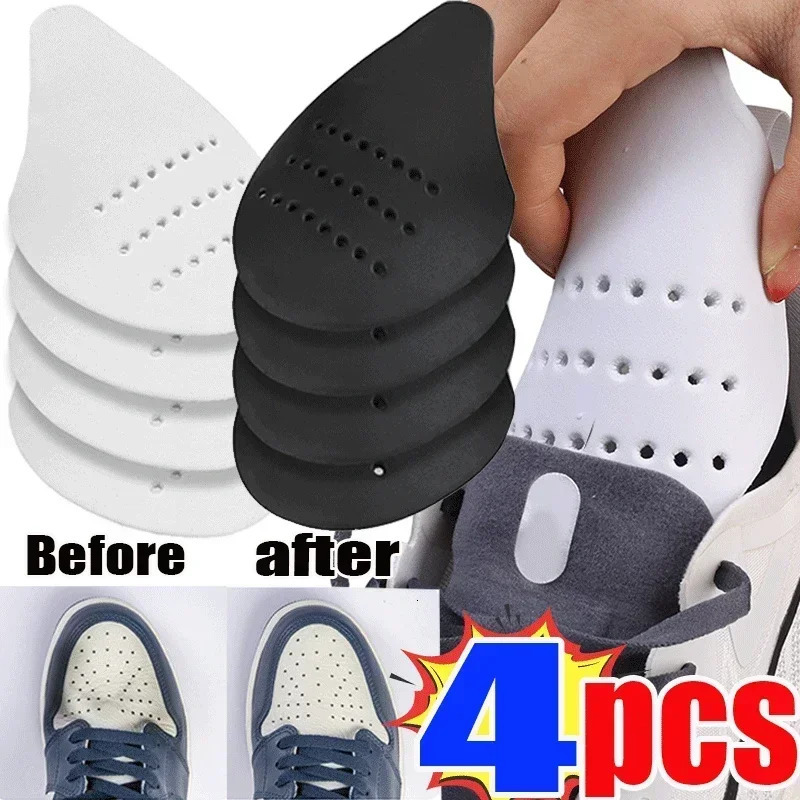 Crease Protector Shoe Anti Crease Bending Crack Toe Cap Support Shoe Stretcher Lightweight Keeping Shield Sneakers250915