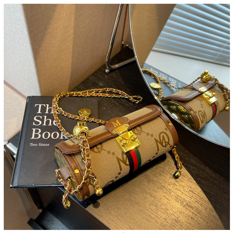 Luxury Brand Designer Bag Korean Version Of Babylon Autumn And Winter New High-End Chain Bag Versatile And Stylish Niche Design Diamond Shoulder Bag