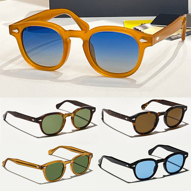 Designer Polarized Sunglasses Men Women Acetate Round Eyewear Lemtosh Luxury Sunglasses Outdoor Goggles UV400 Protection Glasses With Box