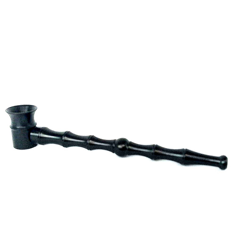 Metal aluminum Pipe Portable Bamboo Pipe For Men to Smoke Tobacco Leaves and Sweat Tobacco Pipe Y7