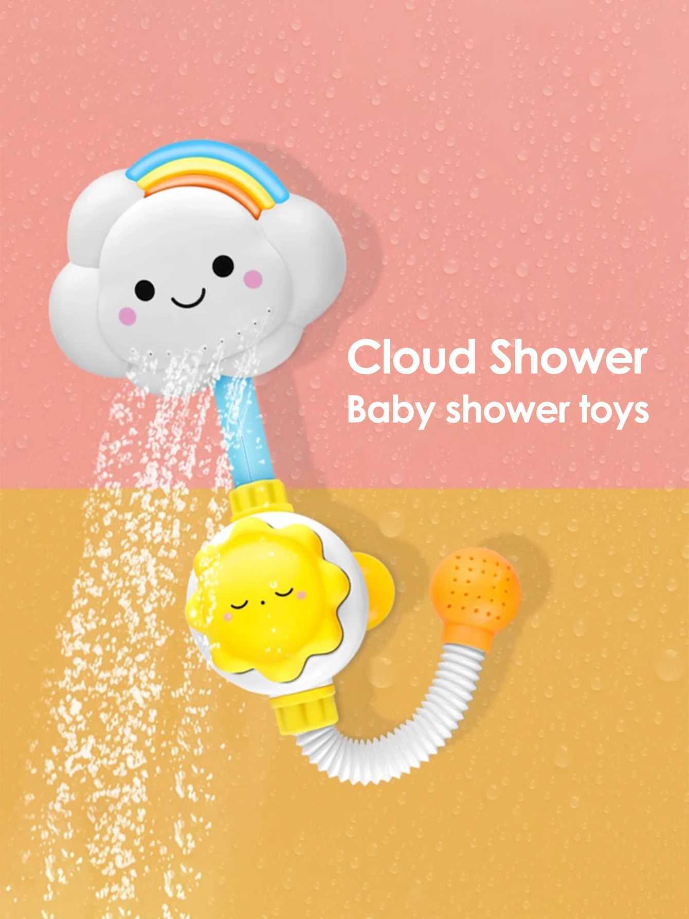 Baby Cartoon Monkey Classic Shower Bath Toy Animal Sprinkle Bathroom Swimming Bathing Shower Educational Toys For Kid Gift C250915