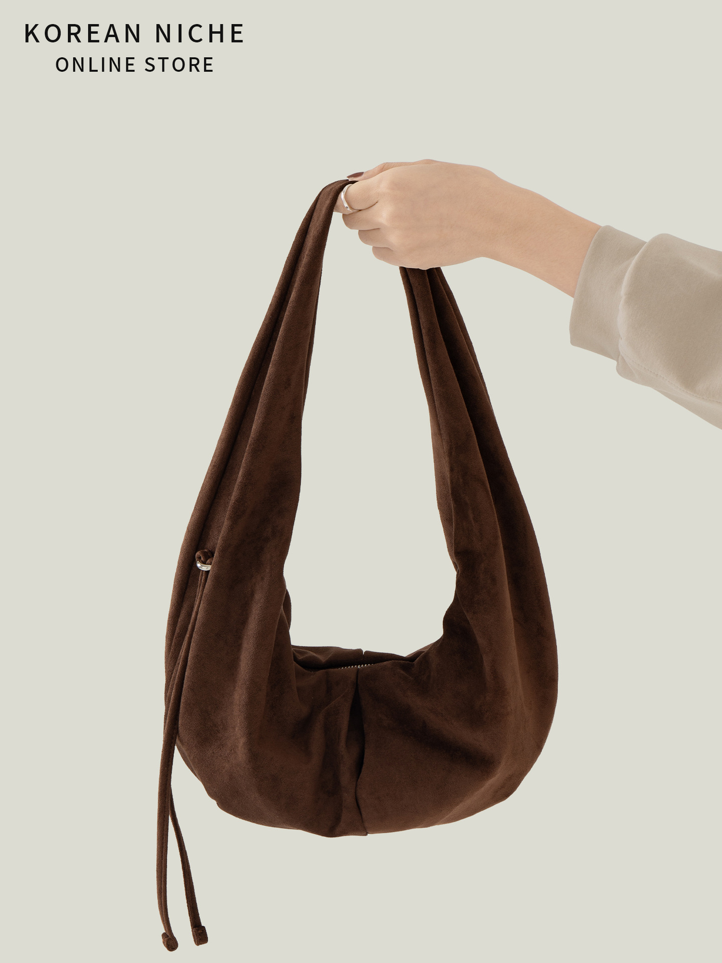 2025 Niche Design Fashion Retro Suede Underarm For Women New Early Autumn Model Daily Commuting Handbag And Shoulder Bag