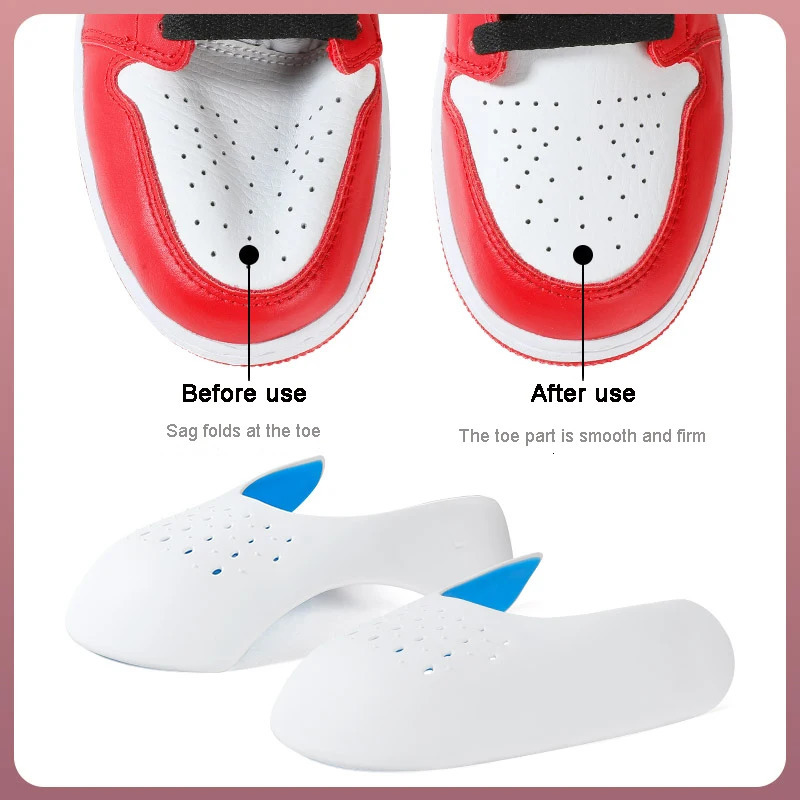 Anti Crease Washable Protector Bending Crack Toe Cap Support Shoe Stretcher Lightweight Keeping Sports Shoes Head Accessories250915ww