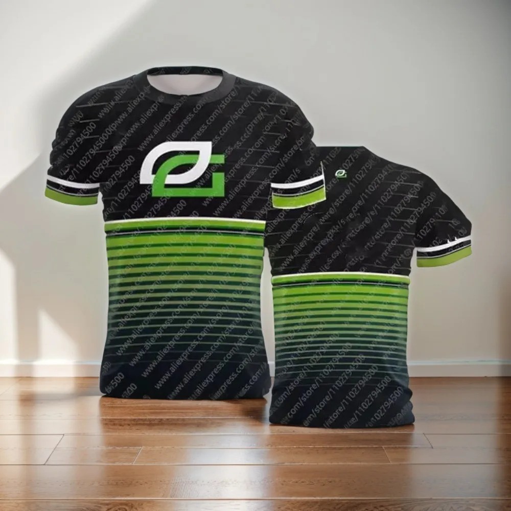 OpTic GAMING Jersey Texas Black Team Uniform Custom Adult Kids Summer Short Sleeve Tshirt For Esport Wear Fans 250915