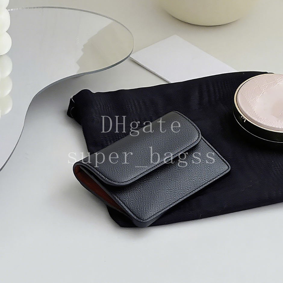 Luxury designer bag Mirror quality wallet Mini coin purse 10.5CM handbag genuine leather card holder with box 25C10I582A