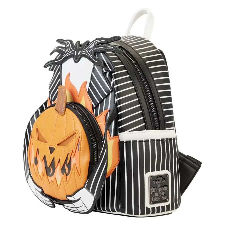 The Nightmare Before Christmas Jack Pumpkin Glow Backpack for Schoolbag Daypack Bookbags for Women Kids Teens W250915