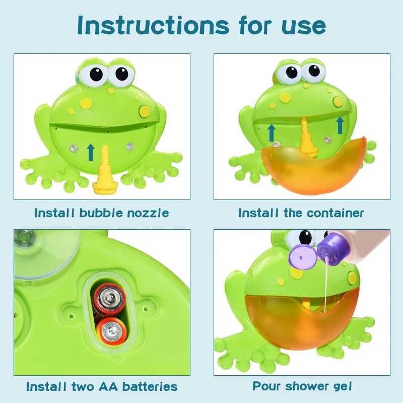 Bubble Crab Baby Bath Toys Funny Kids Bath Bubble Machine Kids Bathroom Bath Toys Pool Swimming Tank Soap Machine for Baby Gift C250915