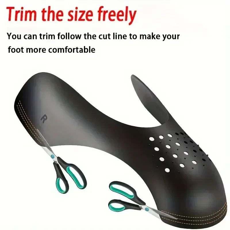 4Pcs Anti Crease Shoe Protector for Sneakers Toe Caps Antiwrinkle Support Shoe Stretcher Extender Sport Shoe Protection250915