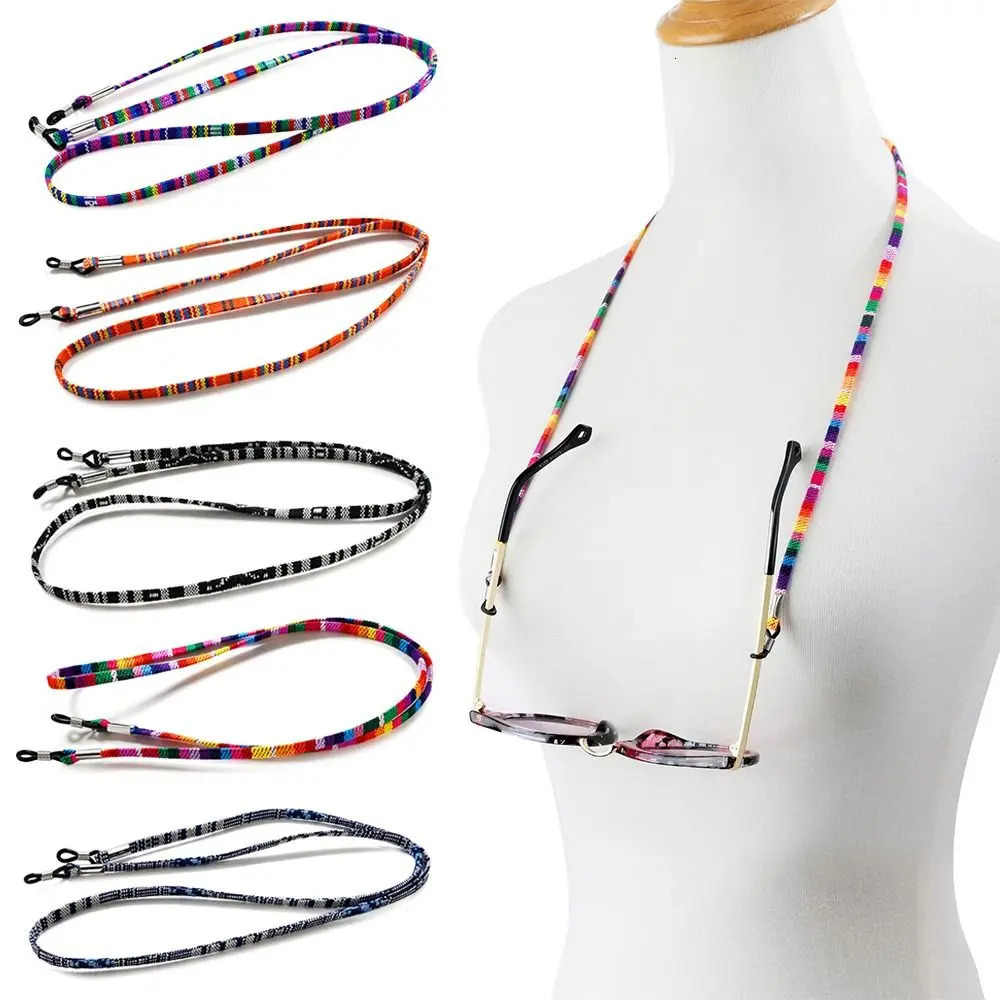Universal Retro Sunglasses Neck Cord Strap Eyeglass Outdoors Sports NonSlip String Lanyard Reading Glasses Holder Accessory 250915
