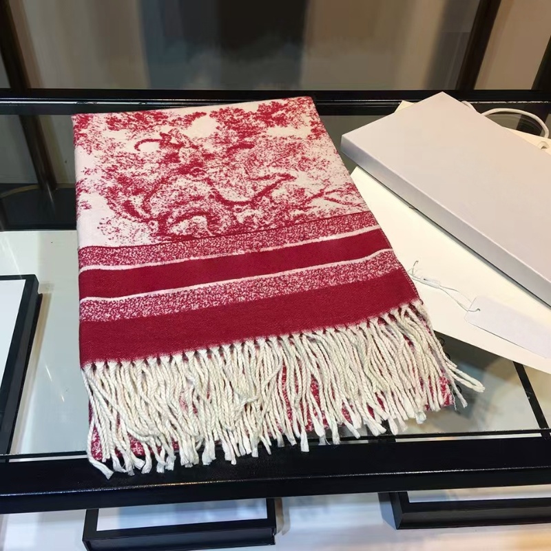 Scarf Designer Scarf Shawl Luxury Brand Women's Long Scarf New Knit Luxury Classic Scarf High Sense Versatile Letter Fashion Trend 70*180cm