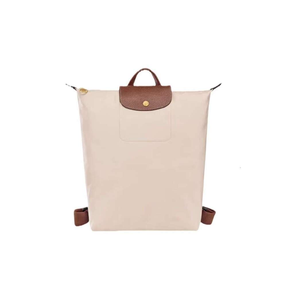 2025 New Upgraded Nylon Backpack Large Capacity Lightweight Foldable Double Shoulder Waterproof Casual Travel Dumpling Bag