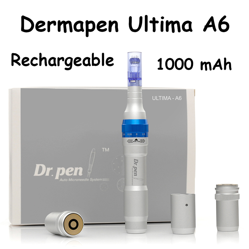 Dr Pen Ultima A6 Home-use Automatic Micro Needling Dermapen for Skin Care MTS - Wireless & Wired Dual Functionality