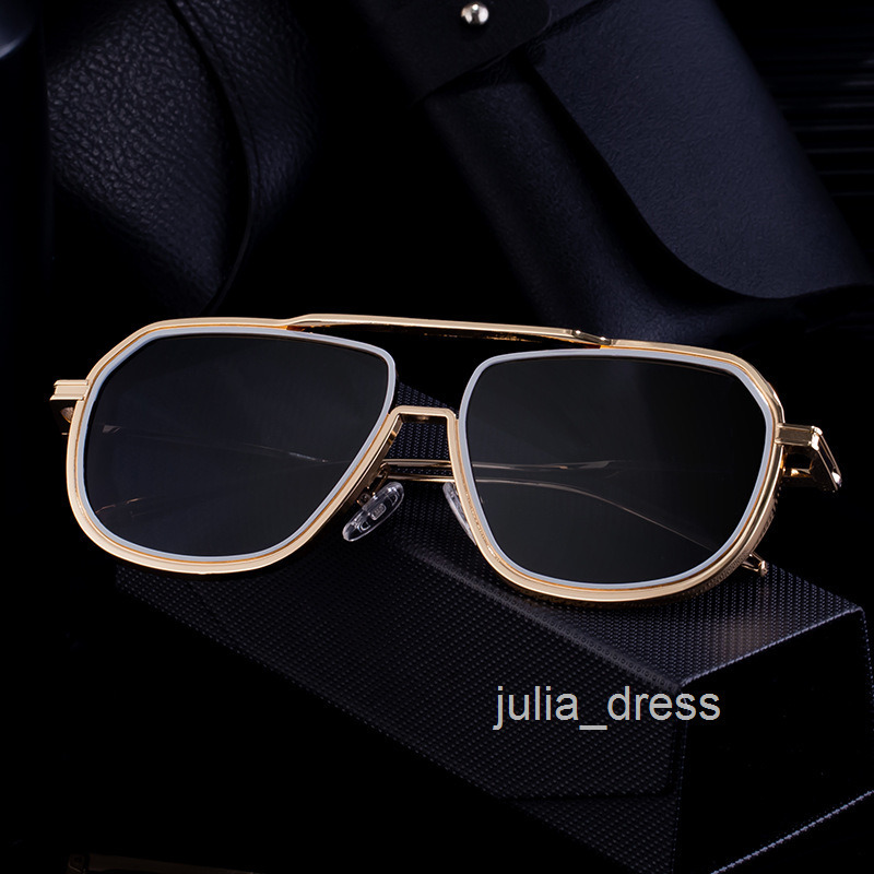 2025 New Fashion Large Frame Sunglasses for Men Steampunk Style Sunglasses Mens Trend
