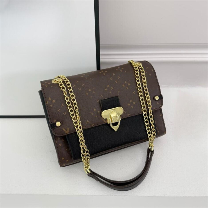 Fashion Bags Flap Crossbody Bag Luxury Women Chain bag popular Multiple colors Messenger Bag Vintage Ladies Leather Old Flower handbag designer shoulder bags Purse