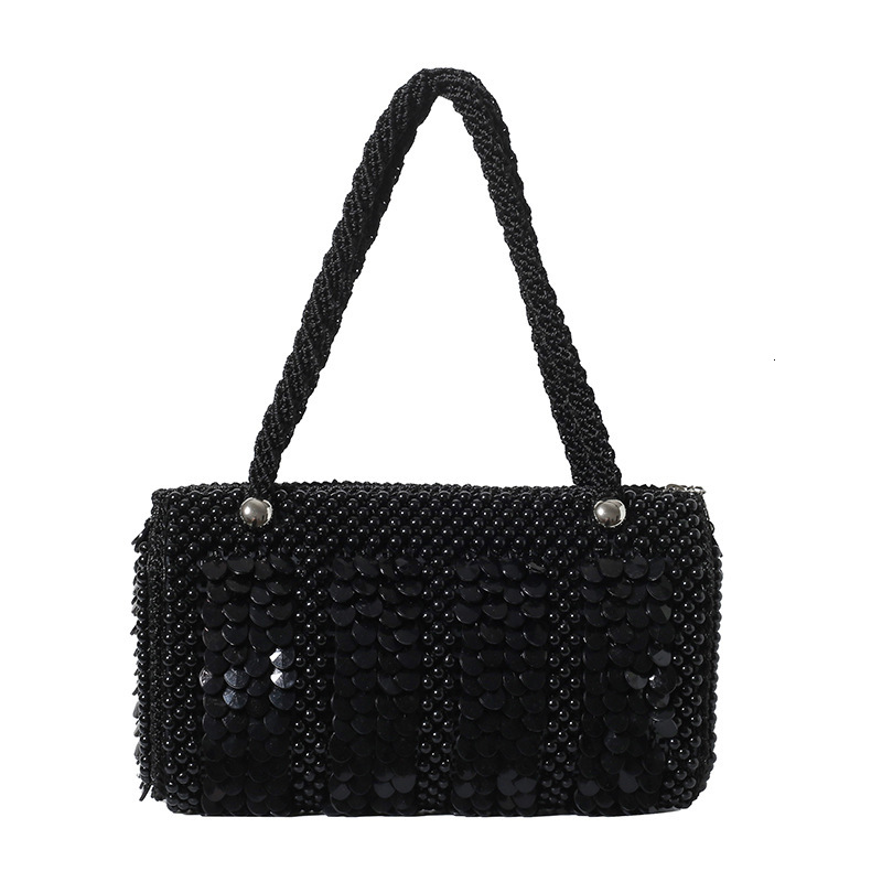 Luxury Brand Designer Bag Summer Small Bag 2025 New Forest Style Soft Girl Fashion Niche Shoulder Bag Small Style Pearl Handheld Pillow Bag