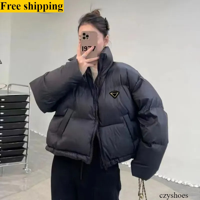 2025 jacket womens designer jacket women fur coat Puffy jacket Long Sleeves Designer Lady Slim Jacket Down Coat Windbreaker Short parka clothing winter jacket women