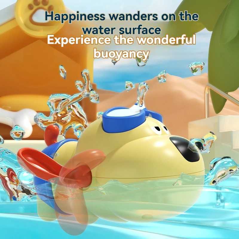 New childrens water toys water play bath toys puppy spring bath toys cartoon bath toys essential for babies C250915