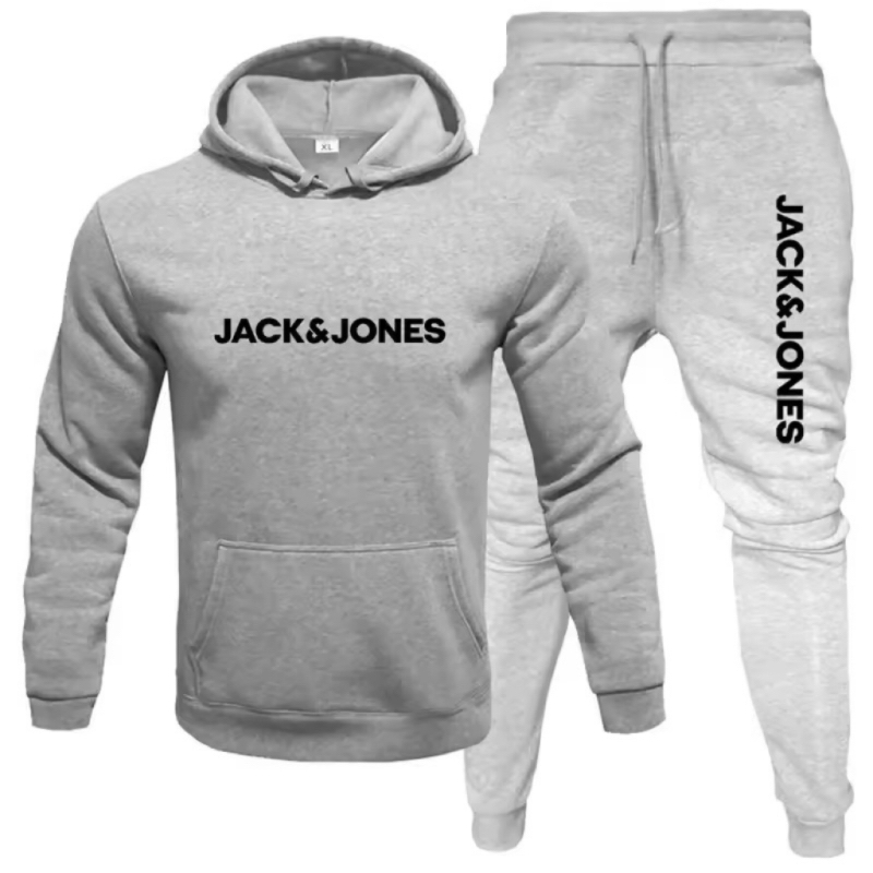 Men's Tracksuits Autumn Casual Tracksuit DIY Hoodies Design Your Logo Set Sweatsuits Jogger Pant Suits Athletic Sports Outfits