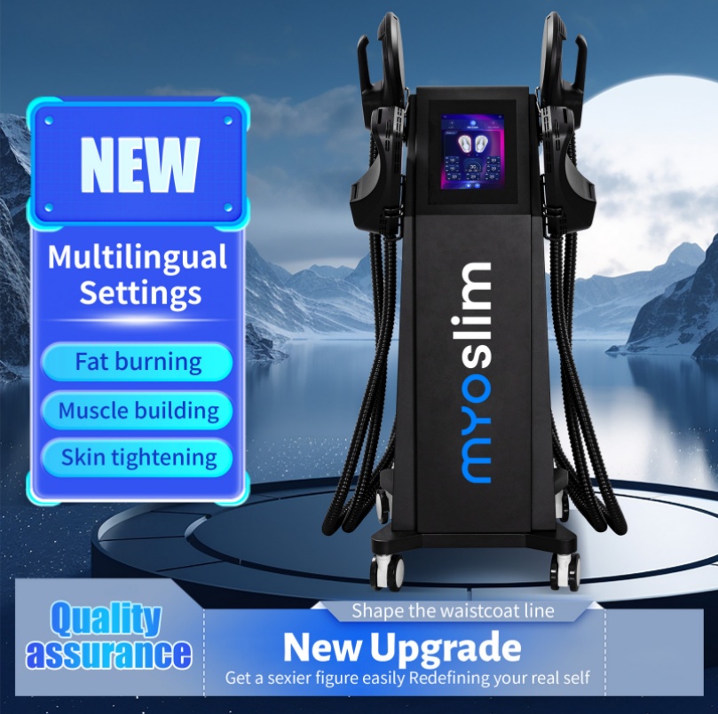 Professional HIEMT 6500W RF 15T 200HZ EMS Body myoslim Machine Muscle Growth Fat Burn High-Intensity Electromagnetic Stimulator