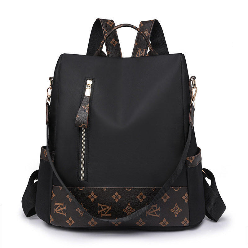 Fashionable printed backpack with new design for men's and women's casual versatile high-quality backpack and large capacity travel bag