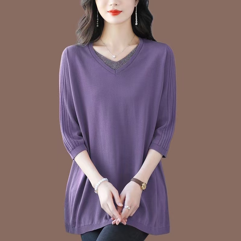 plus size women's new long sleeve high waist printed banquet dress mid-length skirt D02605