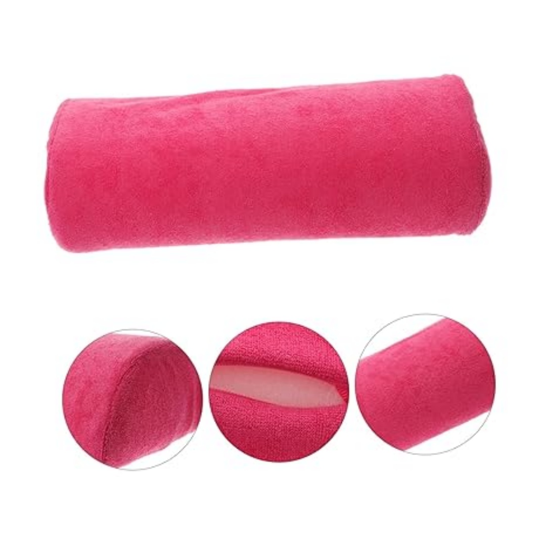 Ergonomic Manicure Arm Rest Pillow, Nail Art Hand Cushion, Soft Support for Wrist and Hands, Durable Cloth and Sponge, Salon and Home Use, Easy to Cle