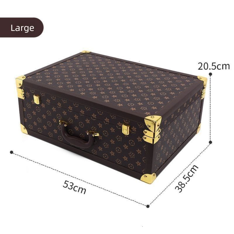 European-style Lockable Wooden Storage Box for Cloakroom, Study Room, Clothing, Toys ddmythur