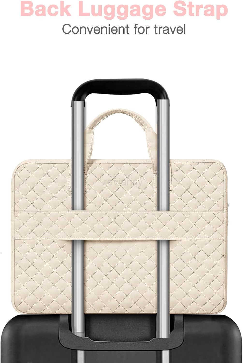 360 Protective Laptop Case 133 inch 13133 inch Laptop Sleeve Compatible with MacBook AirPro 13Pro 14 ASUS Square Quilted Bag Cover with 2 PocketsW2509