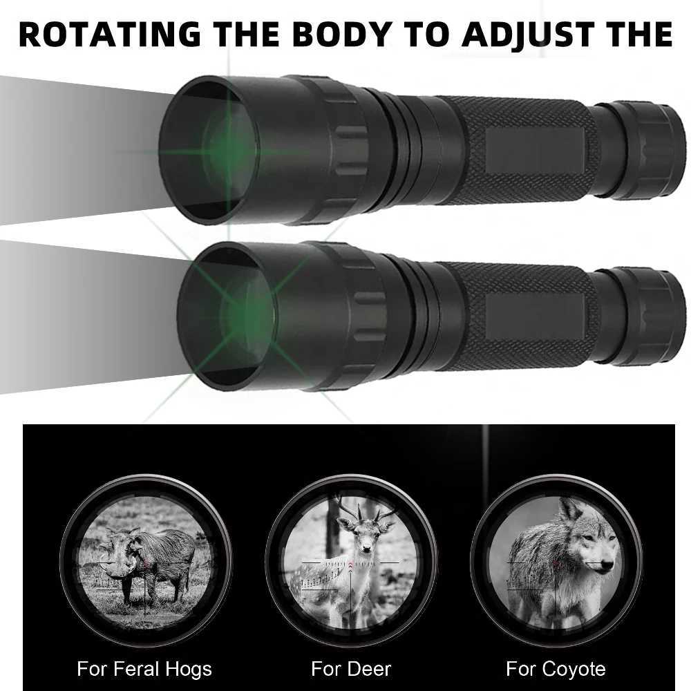 Infrared complement 7W VCSEL 850nm940nm Zoom Infrared Flashlight with Mute Adjustable Power 810nm IR Light C250915