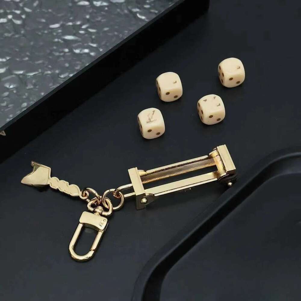 Designer Men Keychain Detachable Dice Stainless Steel Lover Keychains Exclusive Styles huapeijewelry77 Good quality