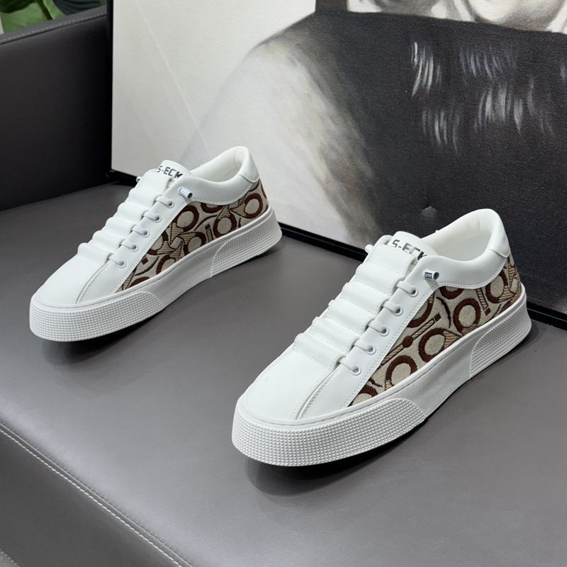 Designer Shoes Men's Shoes 2025 New Spring Breathable Casual Shoes Embroidered Printed Trendy Shoes Soft-soled Board Shoes Free shipping