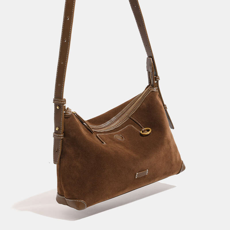 Designer Bag Tote Bag Shoulder Bag Trace Series Light Vegetable Tanned Leather Hobo For Women Suede Underarm Commuter Dumpling Single Shoulder Crossbo