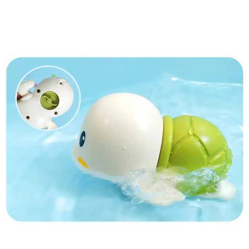 Baby Bath Toys Toddler Bathing Tortoise Cute Swimming Turtle duck Pool Beach toy swimming Pool Bathroom Toy C250915