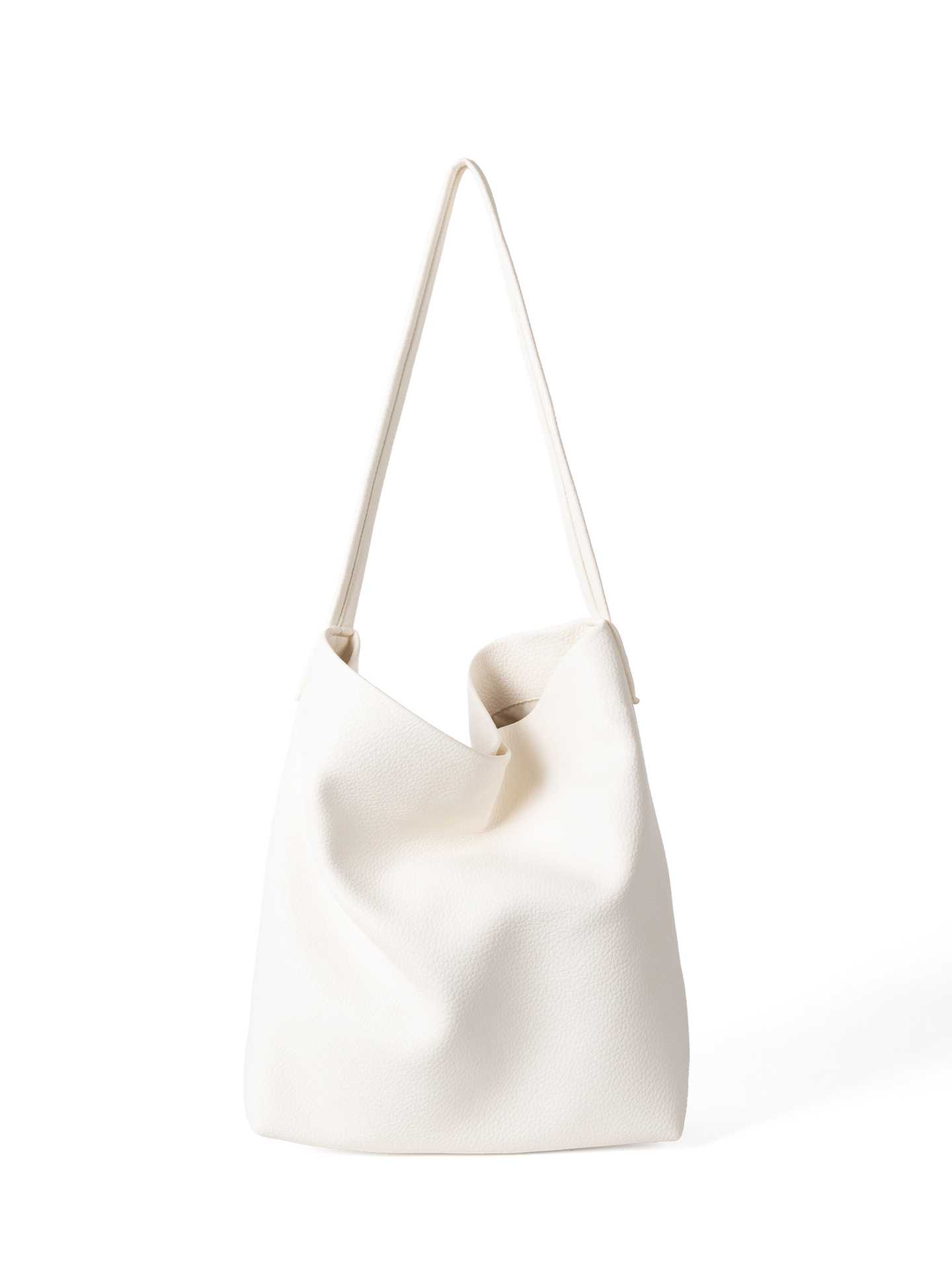 2025 Hot-Selling Korean-Style Large Capacity Soft Leather Tote For Women Unique Design Lazy Style Versatile Handheld And Shoulder Bag