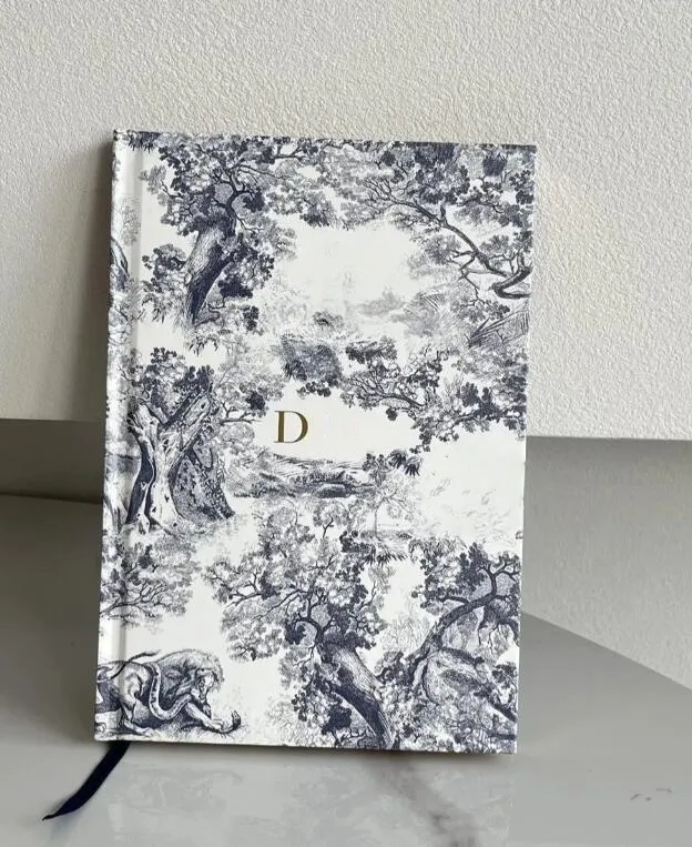 Wholesale Fashion Animal Printed Pattern Notebook Luxury Retro Notebook High Value Notebook Designer Letter Exquisite Gift Christmas Notebook Teacher's Day Gift