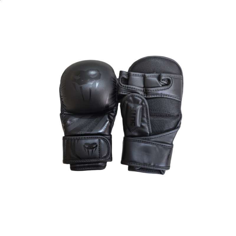 Professional MMA Half-Finger Boxing Gloves Thickened Sanda Muay Thai Fighting Training Gloves Boxing Training Accessories 240710