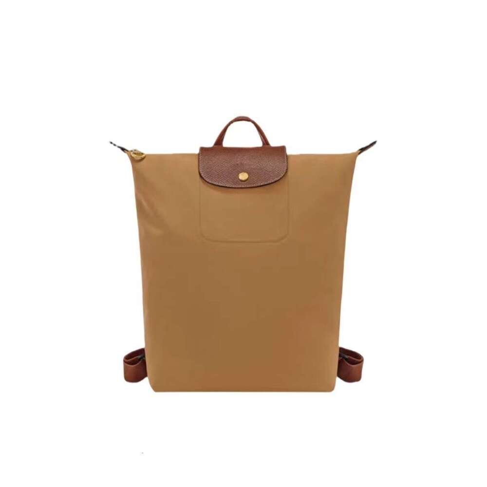 2025 New Upgraded Nylon Backpack Large Capacity Lightweight Foldable Double Shoulder Waterproof Casual Travel Dumpling Bag