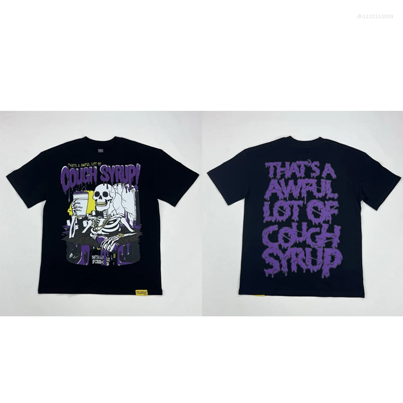 Men's T Shirts T-shirt High Street Summer Men Women Letter Pattern Print Short Sleeves
