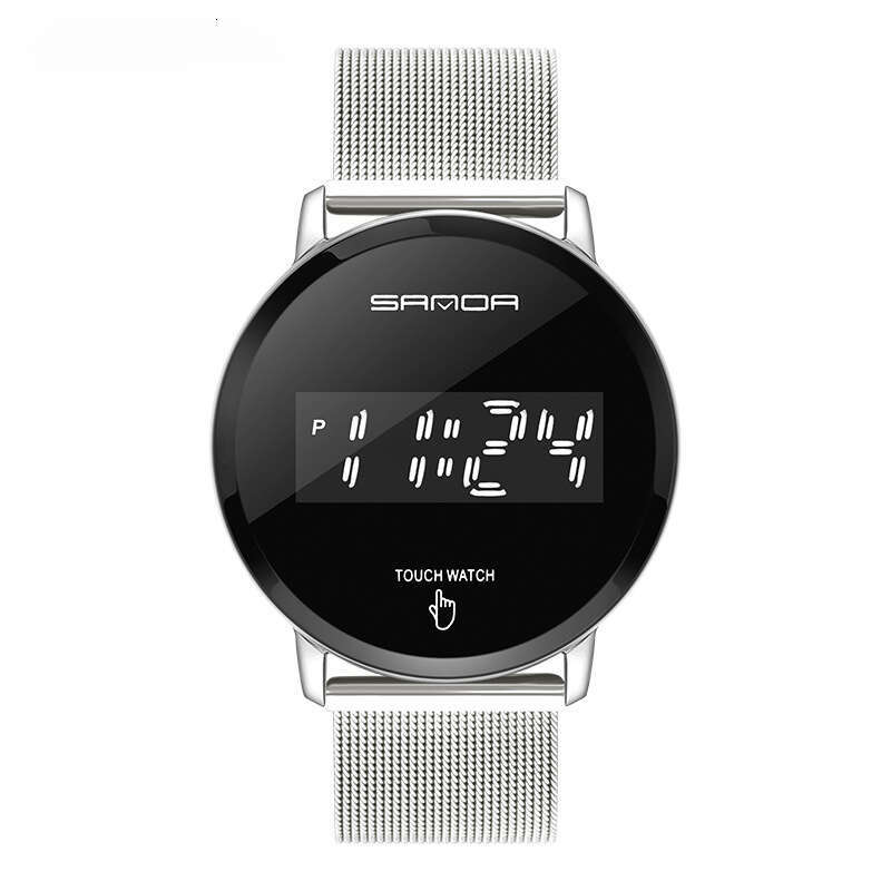 DHwatches LED Touch Screen Women Waterproof Student Special Forces Youth Sports Multi-Function Men Electronic Watch