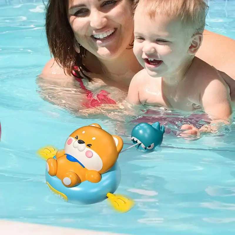Bathtub Toys For Kids Cartoon Floating Bath Toys Portable Swimming Supplies Interactive Kids Accessories For Gathering Preschool C250915
