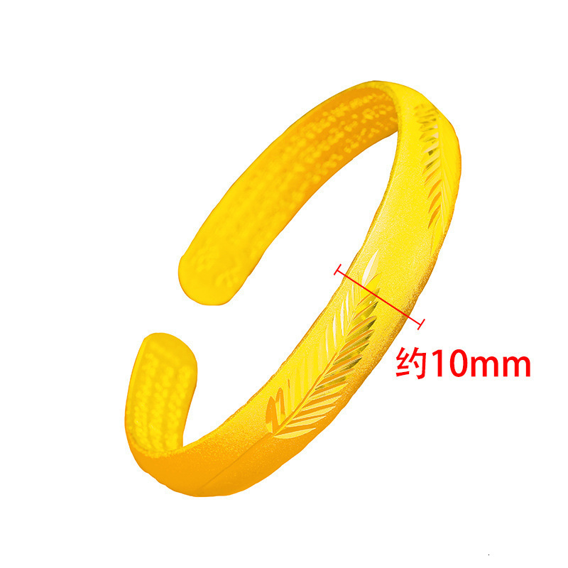 Gold Plated Dubai can open Bangle for Women Middle East Gold Bangles Ethiopian Mesh Bracelets Wedding Jewelry African Gifts 240828