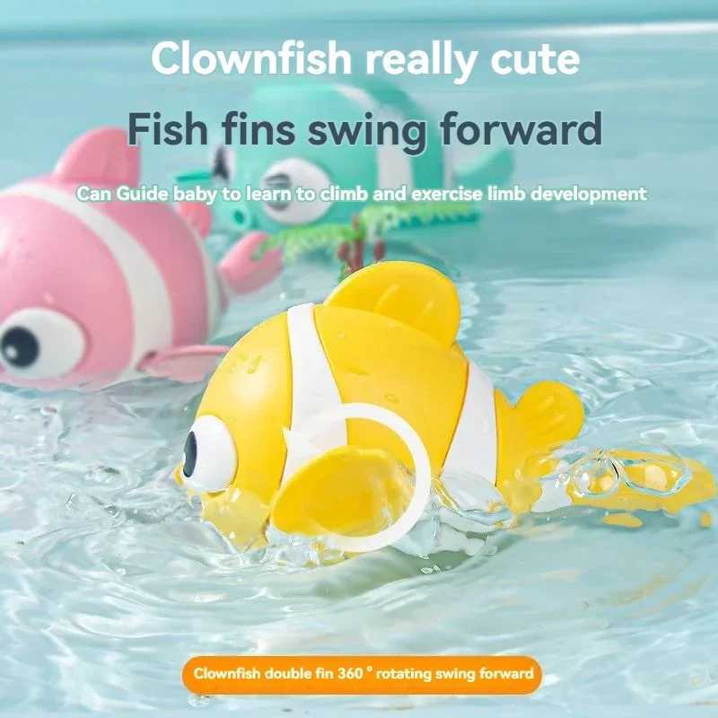 3pcs Baby Bath Toy Set Fun Clown Fish Water Play for Kids Toddlers Ideal for Indoor and Outdoor Bathing and Playtime Activitie C250915