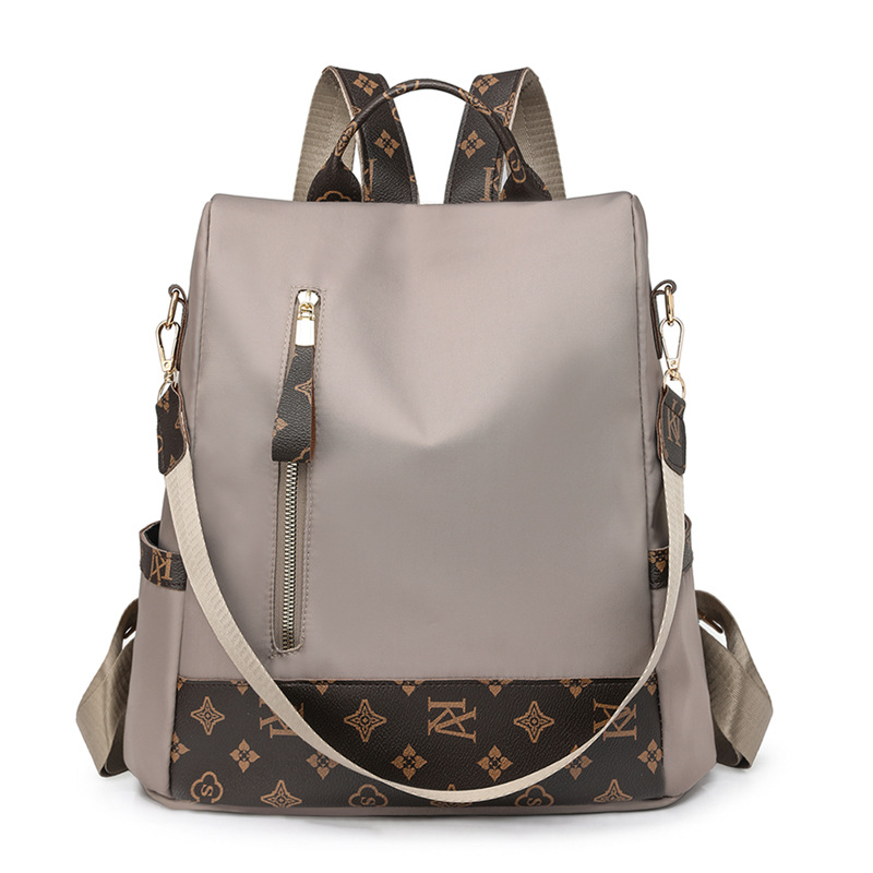 Fashionable printed backpack with new design for men's and women's casual versatile high-quality backpack and large capacity travel bag