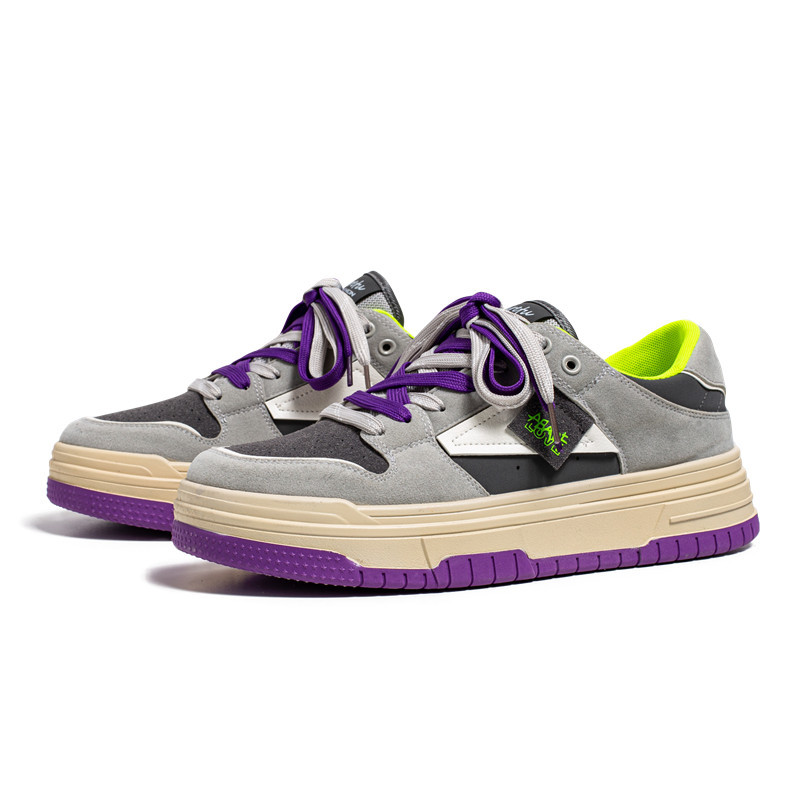 New hot free shipping designer shoes for mens casual shoes black purple New fashionable and versatile outdoor casual sports shoes