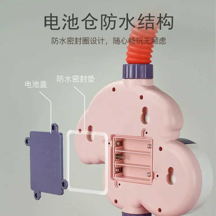 New Bath Toys Baby Water Game Elephant Model Faucet Shower Electric Water Spray Toy For Kids Swimming Bathroom Baby Toys Gifts Y250915