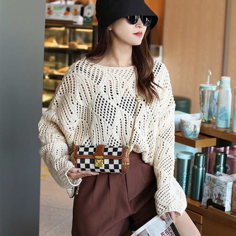 Luxury Brand Designer Bag Korean Version Of Babylon Autumn And Winter New High-End Chain Bag Versatile And Stylish Niche Design Diamond Shoulder Bag