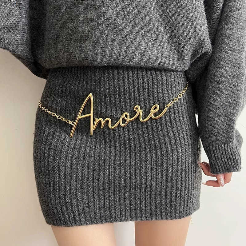 Belts Waist Chain Belts er Waist Chain Belts Fashion Belts For Women Alloy Belt er Gold Color For Girl Party Z250913