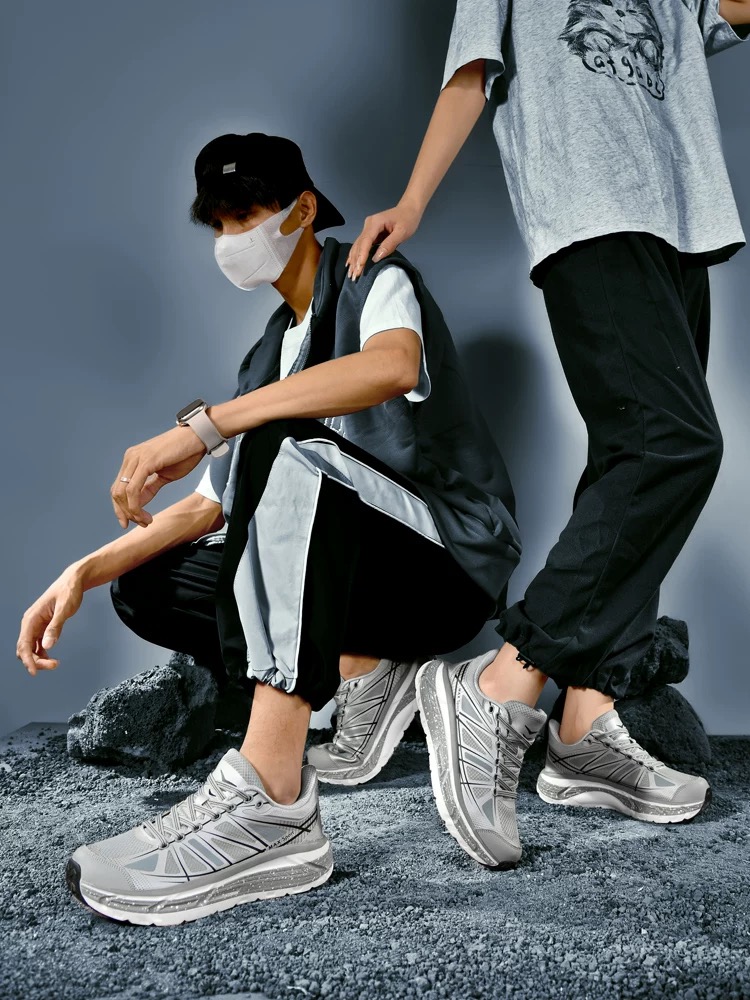ONKE Summer Breathable Mesh Sports Men's Deodorant Shock Absorption Lightweight Running Women's Ultra-light Anti-slip Jogging Shoes
