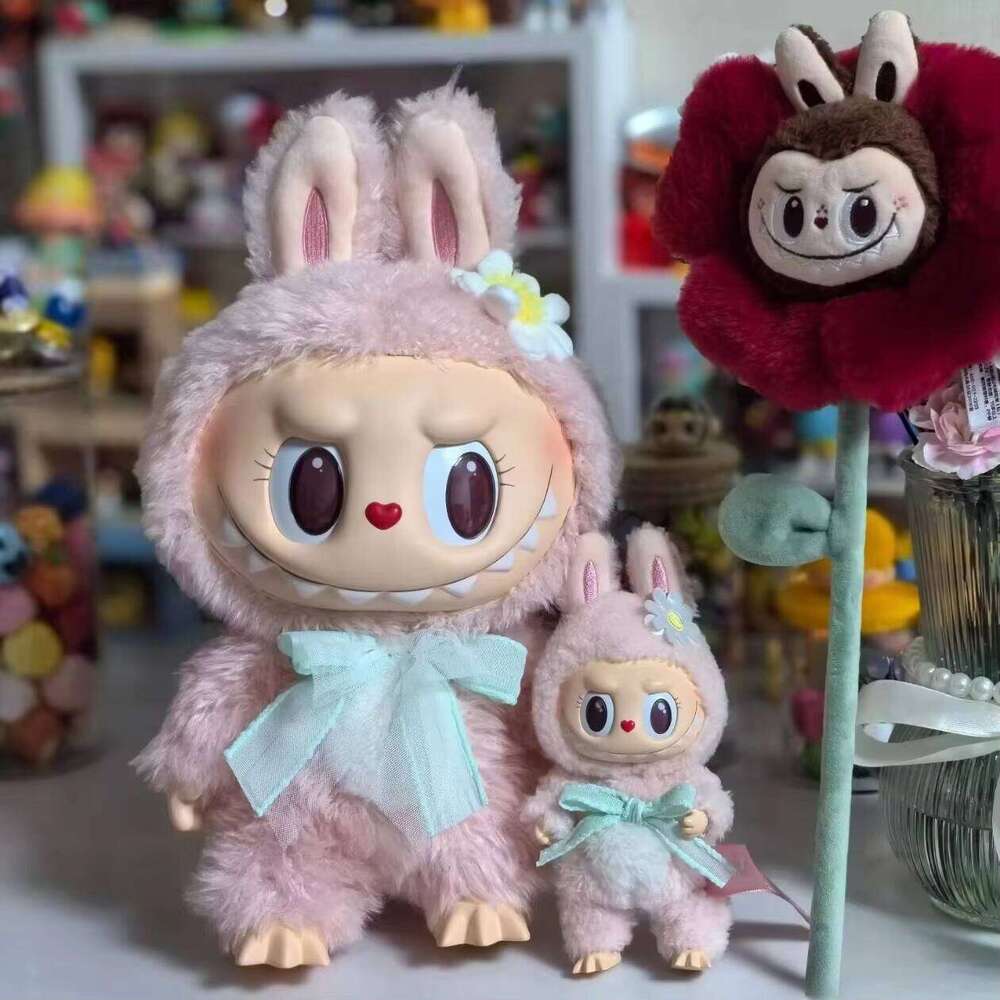 Bestselling Labubu Labubu Mokoko Close To Sweet Series Plush Pink Toy From Original V1 Decorations And Gifts Plush Doll